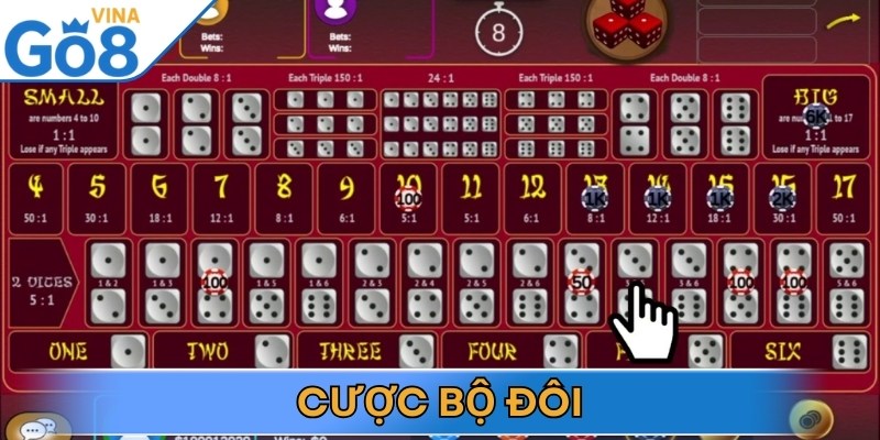 Cách chơi Xí Ngầu cược bộ đôi là lựa chọn lý thú