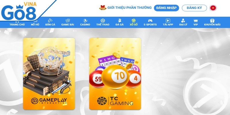 Xổ số Go8 được biết đến là một sảnh cược lý tưởng của nhiều bet thủ