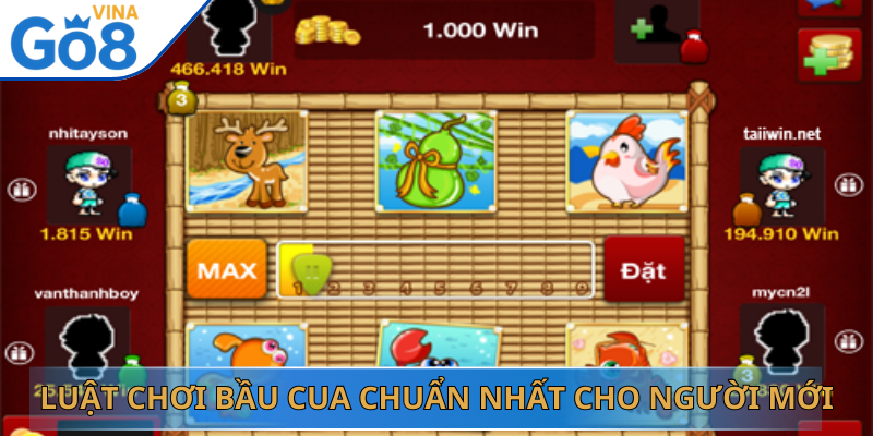 Luật Chơi Bầu Cua Chuẩn Nhất Cho Người Mới